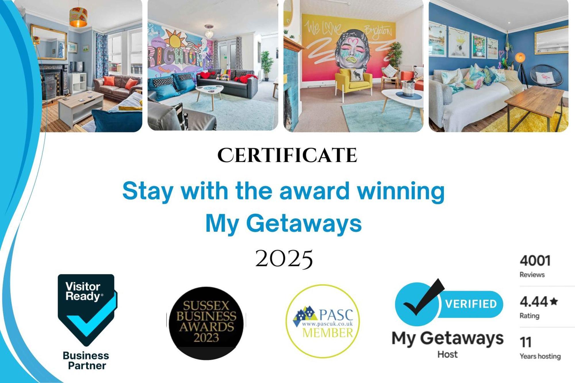 Poets With Free Parking By My Getaways * Worthing